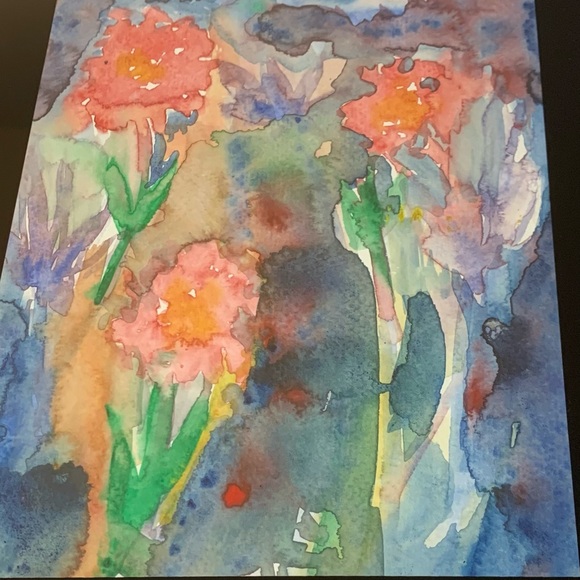 Lovely Star Print Original Artwork / Painting - Picture 4 of 6